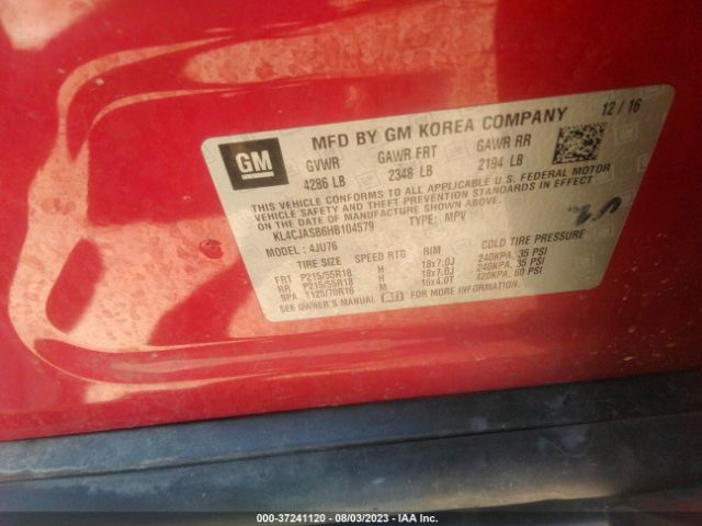 KL4CJASB6HB104579 Buick Encore Preferred