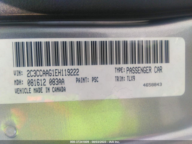 2C3CCAAG1EH119222 Chrysler 300
