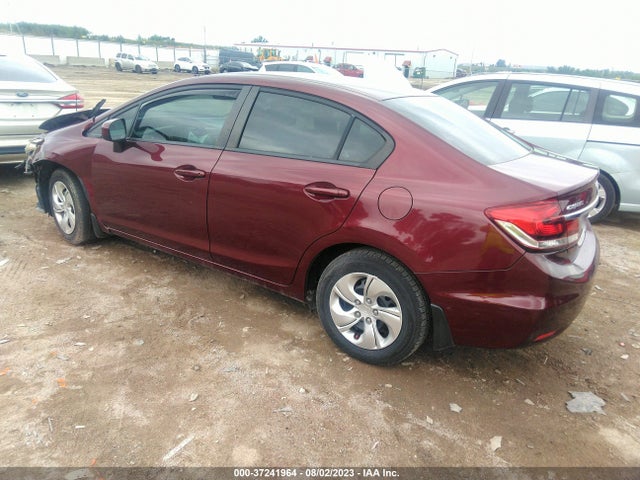 Honda Civic Sedan Lx 2014 19XFB2F59EE077547 Image 3