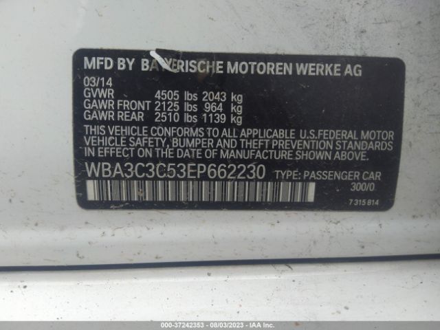 WBA3C3C53EP662230 BMW 3 Series 320i Xdrive