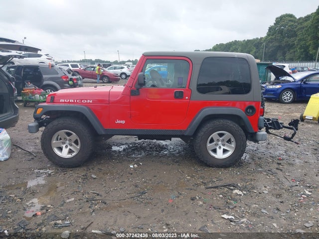2003 JEEP WRANGLER RUBICON VIN: 1J4FA69S53P357890