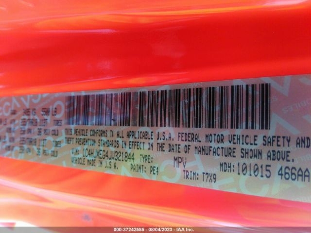 1C4HJXEG4JW321844 Jeep Wrangler Unlimited Sahara