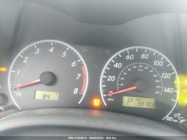 2011 TOYOTA COROLLA L/LE/S VIN: 2T1BU4EE3BC580152