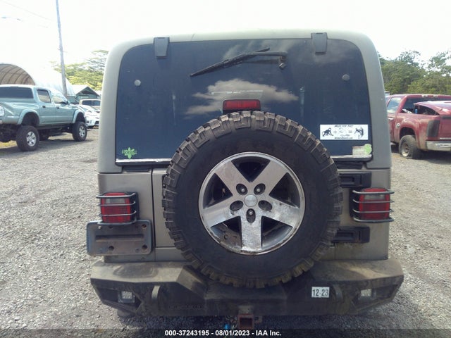 2005 JEEP WRANGLER RUBICON VIN: 1J4FA64S25P357131