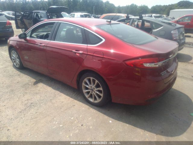 3FA6P0PU2HR183580 Ford Fusion Energi Se