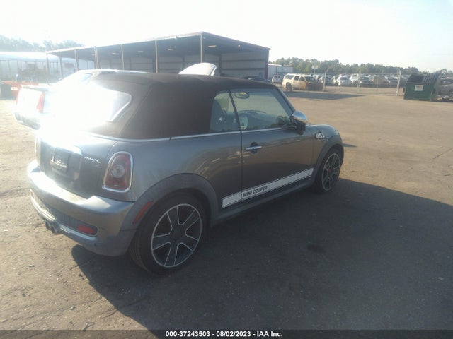 2009 MINI COOPER CONVERTIBLE S VIN: WMWMS33589TY07749