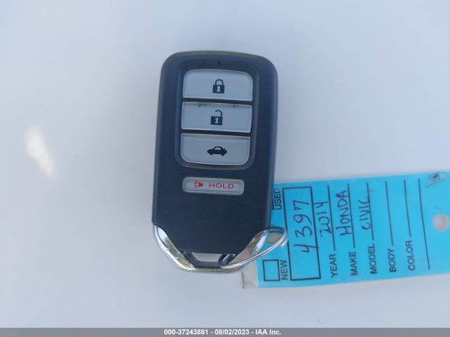 Honda Civic Coupe Ex 2014 2HGFG3B86EH523201 Image 11