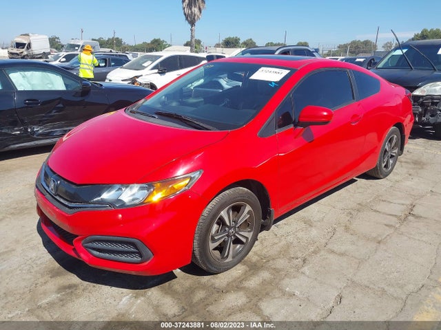 Honda Civic Coupe Ex 2014 2HGFG3B86EH523201 Image 2