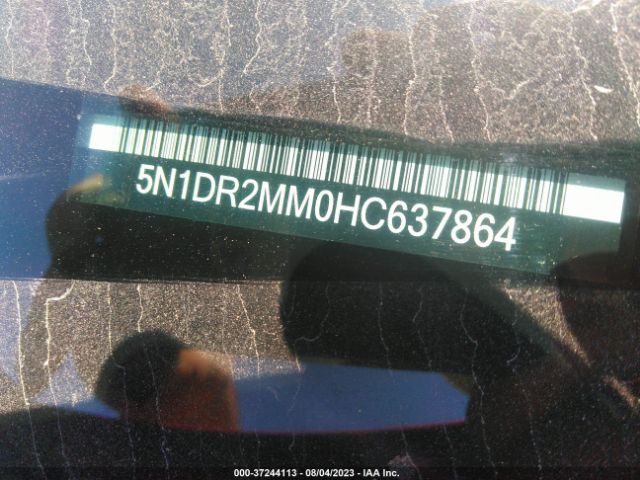5N1DR2MM0HC637864 Nissan Pathfinder Platinum