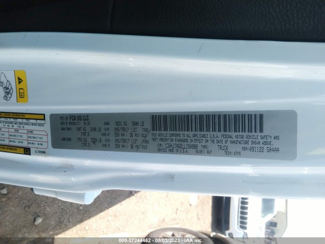 1C6HJTAG2LL150988 Jeep Gladiator Sport S