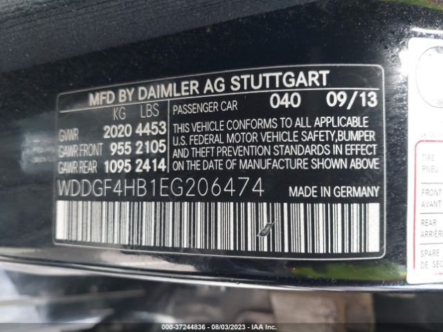 WDDGF4HB1EG206474 Mercedes-Benz C-class C 250