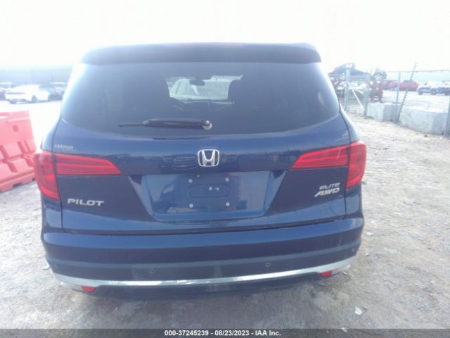 5FNYF6H01HB085288 Honda Pilot Elite