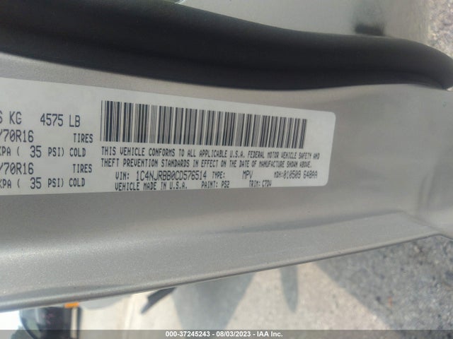 2012 JEEP PATRIOT 1C4NJRBB0CD576514 Photo 8