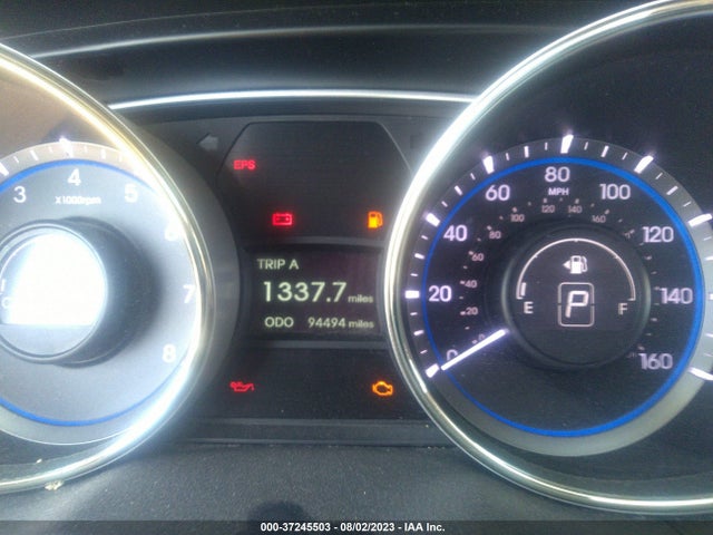 2013 HYUNDAI SONATA GLS PZEV VIN: 5NPEB4AC8DH573303