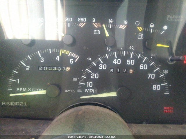 1993 GMC SIERRA C1500 VIN: 1GTEC14K5PZ505228