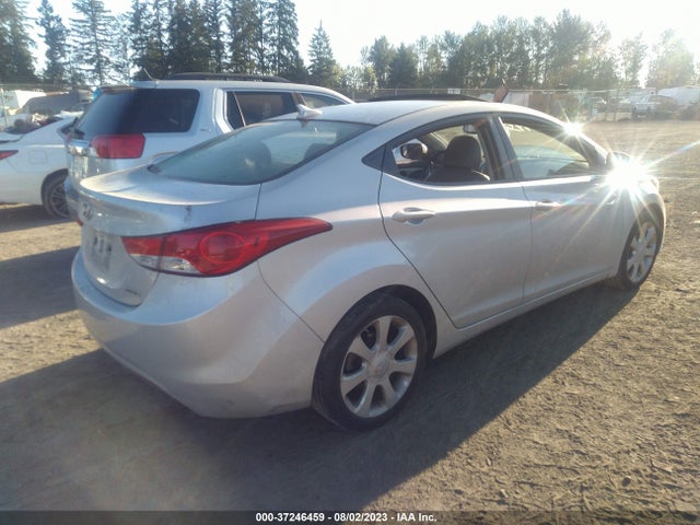 2012 HYUNDAI ELANTRA LIMITED PZEV VIN: KMHDH4AE6CU375735