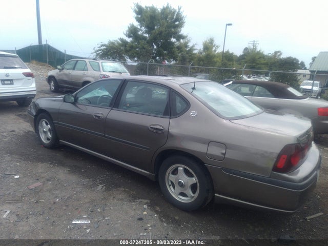 2002 CHEVROLET IMPALA LS VIN: 2G1WH55K129373334