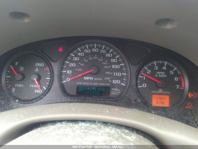 2002 CHEVROLET IMPALA LS VIN: 2G1WH55K129373334