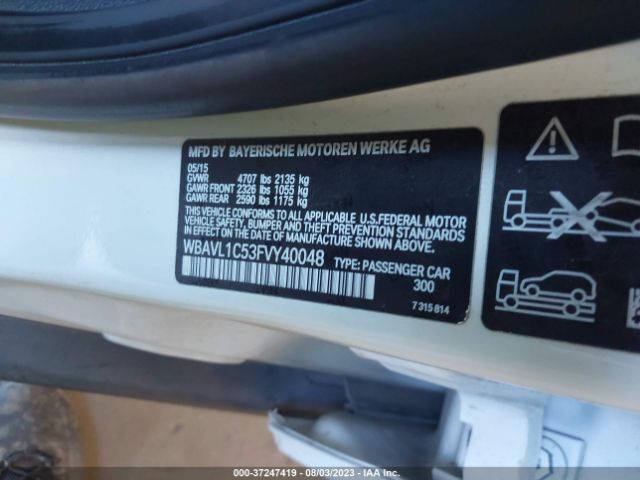 WBAVL1C53FVY40048 BMW X1 Xdrive28i