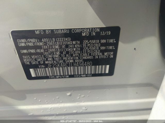 JF2SKARC1LH494480 Subaru Forester Sport