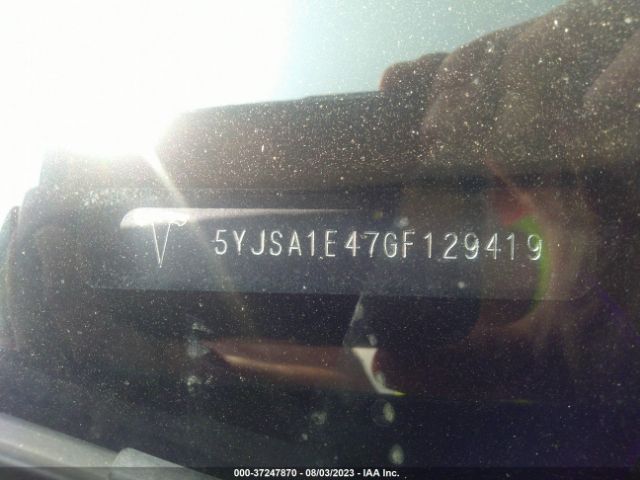 5YJSA1E47GF129419 Tesla Model S 90d/p90d/p100d/p85d