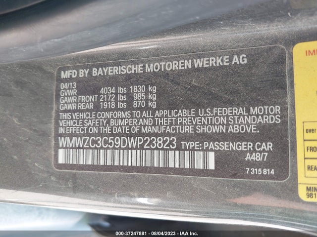 2013 MINI COOPER COUNTRYMAN WMWZC3C59DWP23823 Photo 8