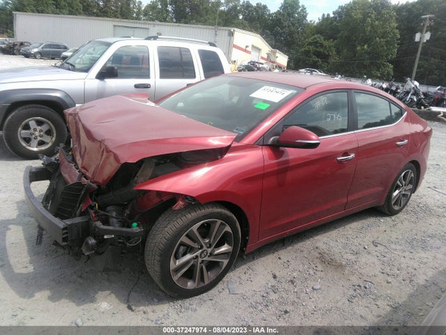 2017 HYUNDAI ELANTRA LIMITED VIN: 5NPD84LF0HH052745