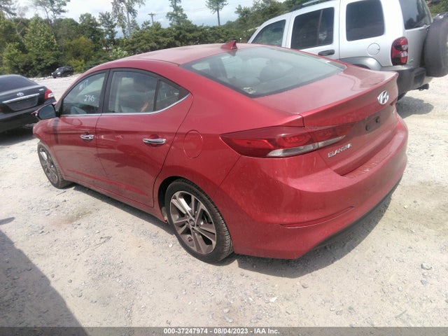 2017 HYUNDAI ELANTRA LIMITED VIN: 5NPD84LF0HH052745