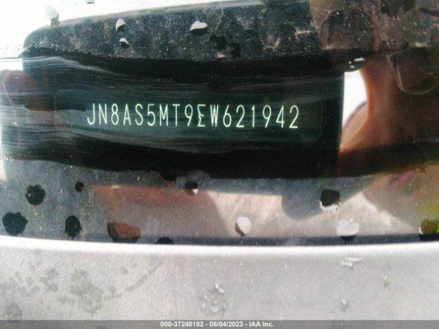 JN8AS5MT9EW621942 Nissan Rogue Select S