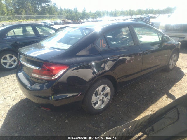 2013 HONDA CIVIC SDN LX VIN: 2HGFB2F58DH302030