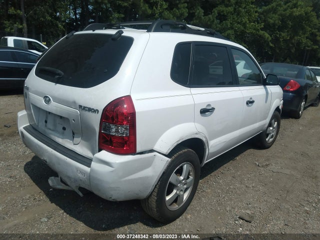2006 HYUNDAI TUCSON GL VIN: KM8JM12B76U412684