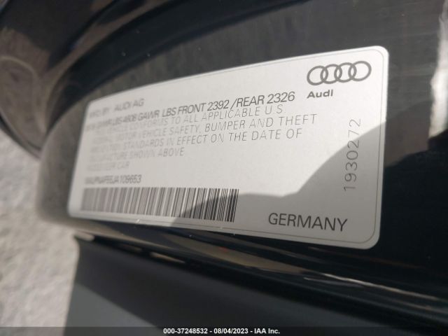WAUPNAF55JA109653 Audi A5 Coupe Premium Plus