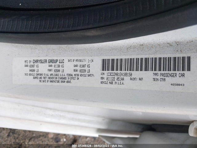 Dodge AVENGER SE 2014 1C3CDZAB1EN189150 Image 9