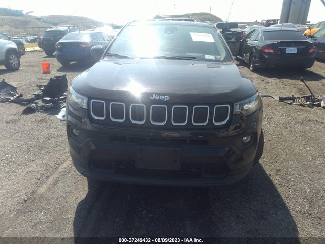 2022 JEEP COMPASS LATITUDE VIN: 3C4NJDBB8NT134144