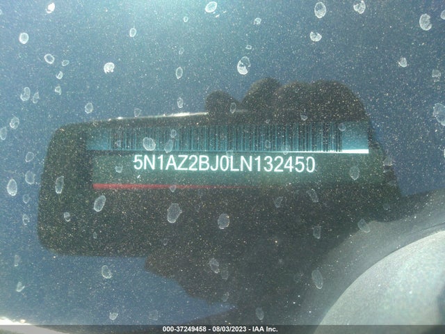 Nissan MURANO SV 2020 5N1AZ2BJ0LN132450 Image 9