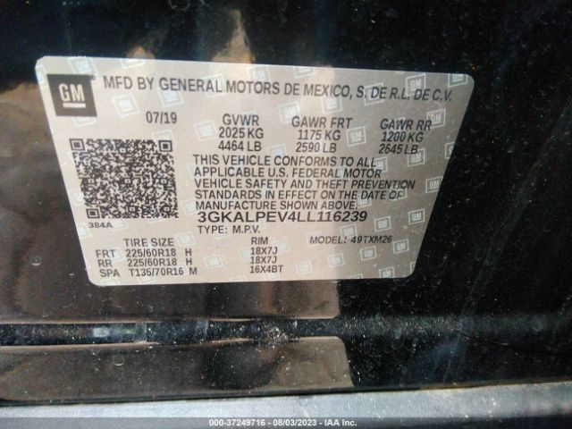 3GKALPEV4LL116239 GMC Terrain Slt