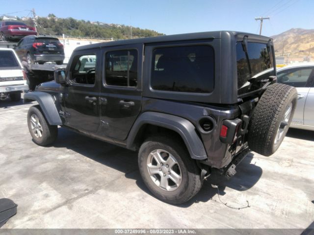 1C4HJXDG3JW134645 Jeep Wrangler Unlimited Sport S