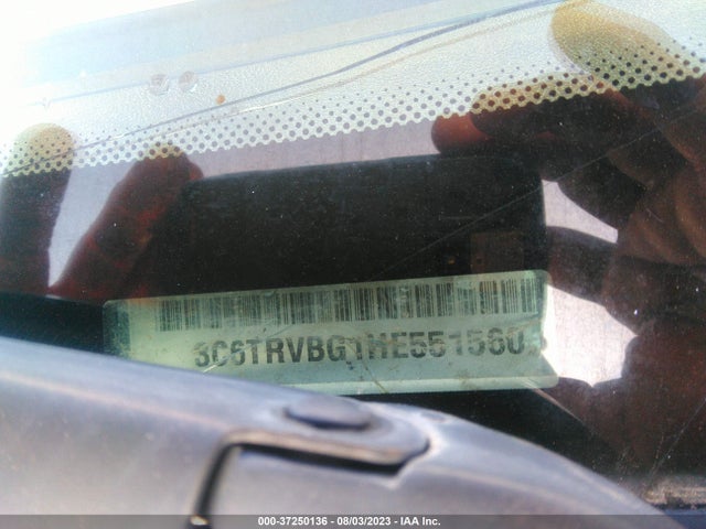 3C6TRVBG1HE551560 RAM Promaster Cargo Van