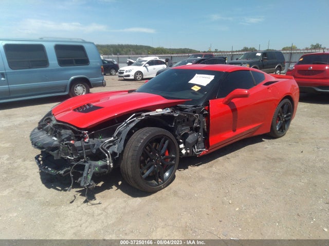 Chevrolet Corvette Z51 1lt 2017 1G1YH2D77H5118892 Image 2