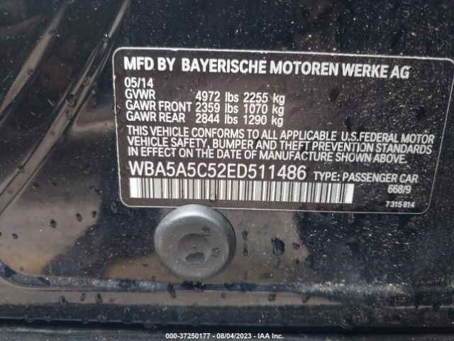 WBA5A5C52ED511486 BMW 5 Series 528i