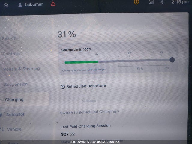 5YJXCBE26LF300188 Tesla Model X Long Range Dual Motor All-wheel Drive/long Range Plus Dual Motor All-wheel Drive