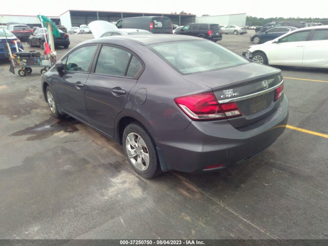 Honda Civic Sedan Lx 2014 2HGFB2F52EH518652 Image 3