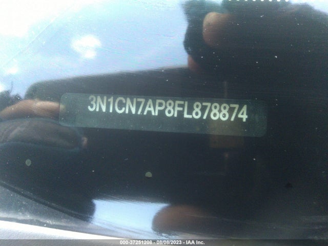Nissan VERSA SV 2015 3N1CN7AP8FL878874 Image 10