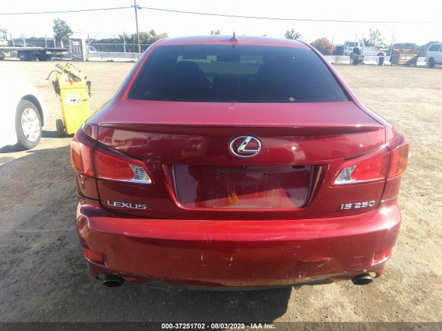 2009 LEXUS IS 250 VIN: JTHBK262895087877