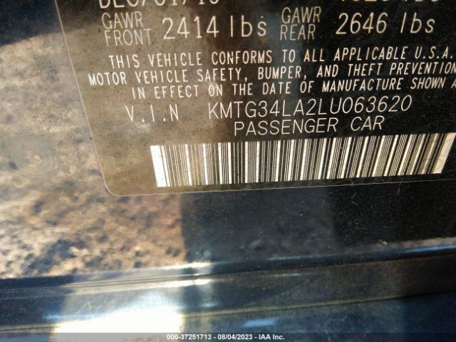 2020 GENESIS G70 KMTG34LA2LU063620 Photo 8