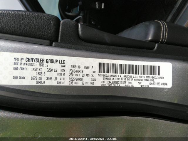 1C4RJEBG3EC151125 Jeep Grand Cherokee Limited