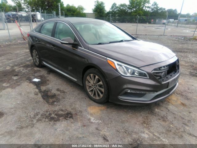 2017 HYUNDAI SONATA 5NPE34AF5HH524556 Photo 0