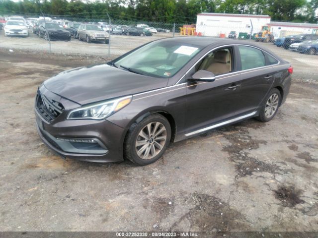 2017 HYUNDAI SONATA 5NPE34AF5HH524556 Photo 1