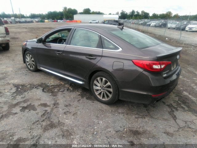 2017 HYUNDAI SONATA 5NPE34AF5HH524556 Photo 2