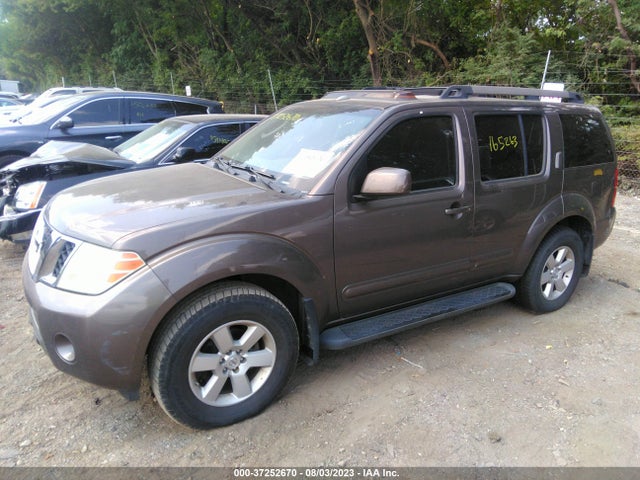 2008 NISSAN PATHFINDER SE VIN: 5N1AR18UX8C618620